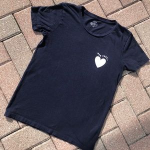 J. Crew Factory Women's Mon Cheri Collector's T Shirt  Navy  Size XS